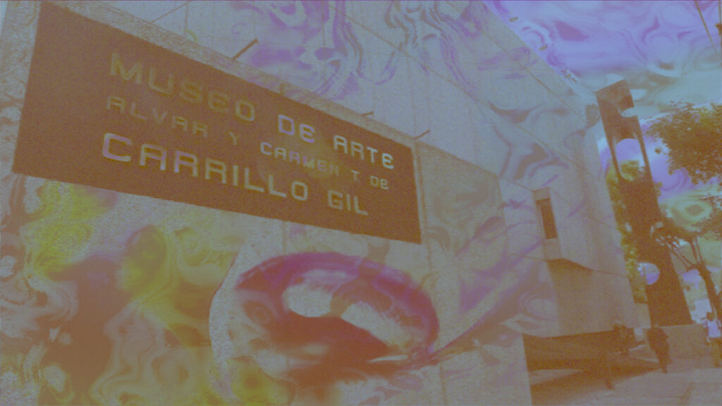 El colectivo de arte Palmera Ardiendo se encuentra actualmente en el Museo de Arte Carrillo Gil dentro del programa "Tiempo Compartido".